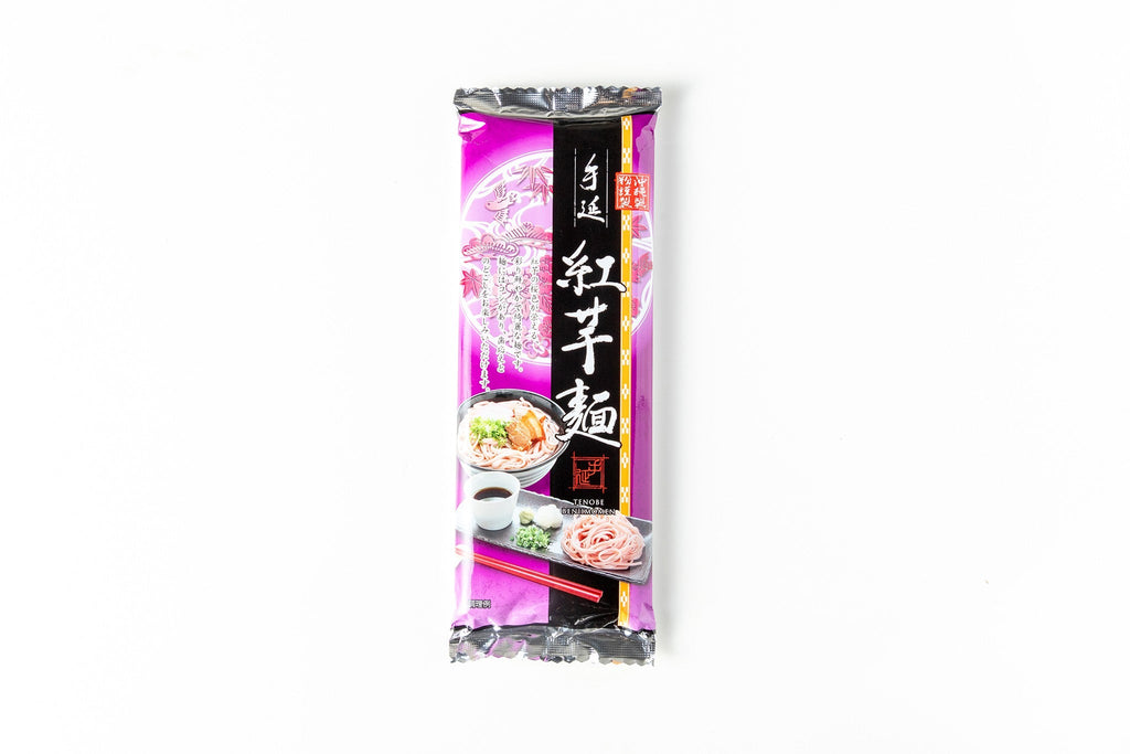 沖縄　沖縄製粉　紅芋　むらさき芋　乾麺　沖縄そば　焼きそば　カルボナーラ